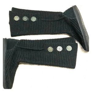 UGG boots - Classic Cardi II Knit Boot - Black